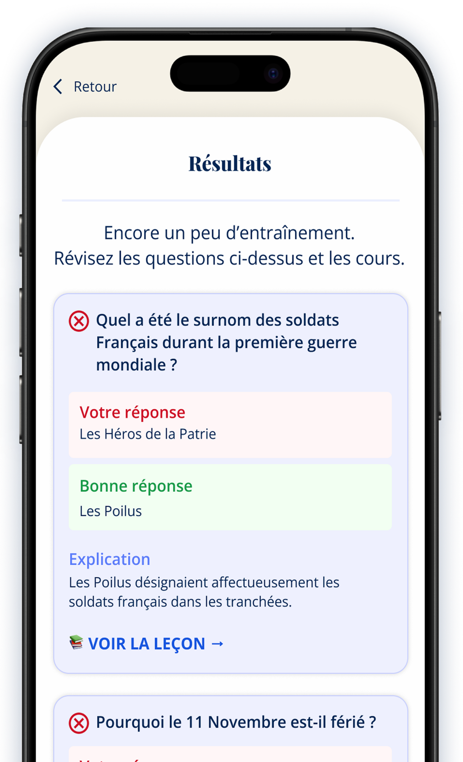 Résultats